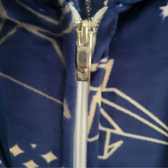 NWT Hale Bob RARE Sleeper Celestial Onesie Navy Blue Size Large - Picture 4 of 11